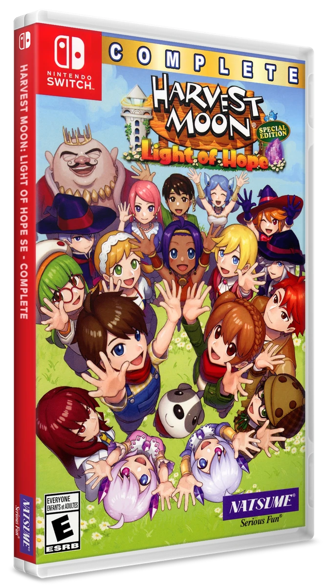 Harvest Moon Light of Hope box art