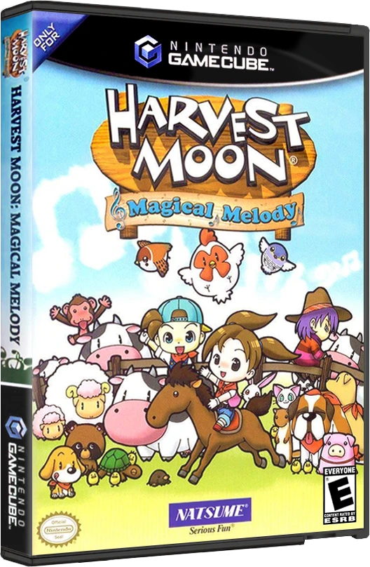 Harvest Moon Magical Melody box art