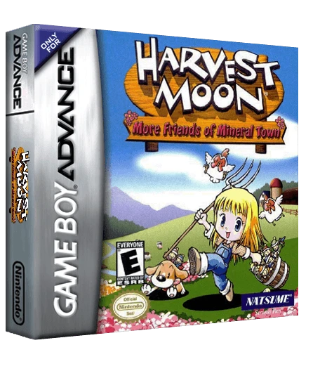 Harvest Moon More Friends of Mineral Town box art