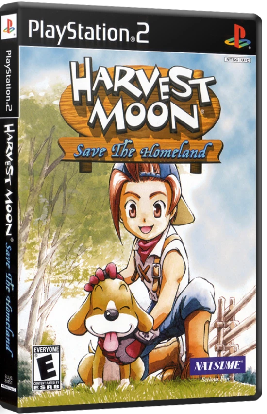 Harvest Moon Save the Homeland box art