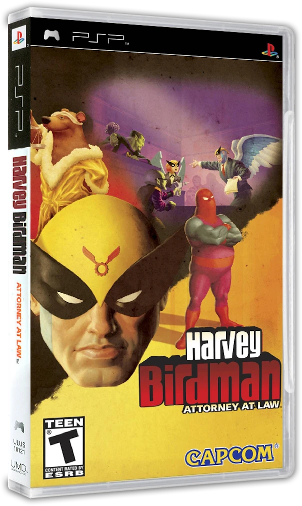 Harvey Birdman Attorney at Law box art