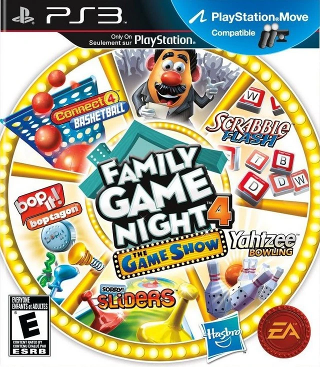 Hasbro Family Game Night 4: The Game Show box art