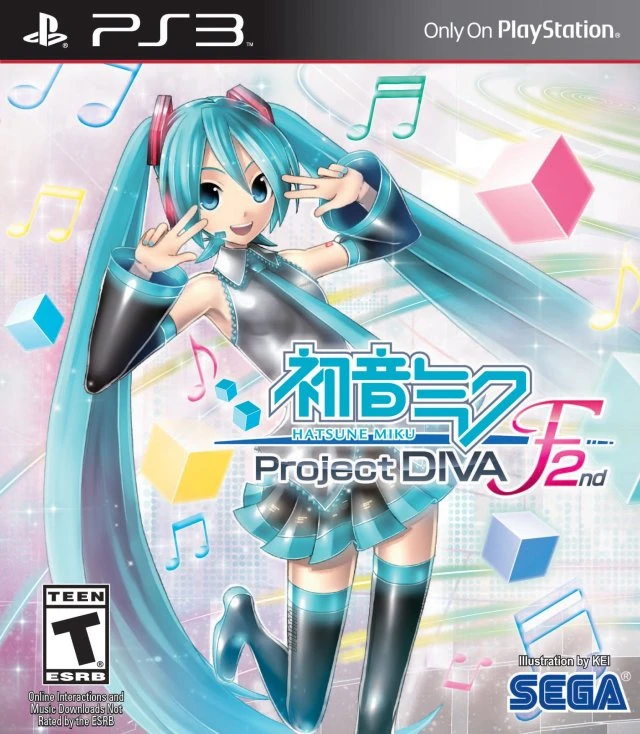 Hatsune Miku: Project Diva f 2nd box art