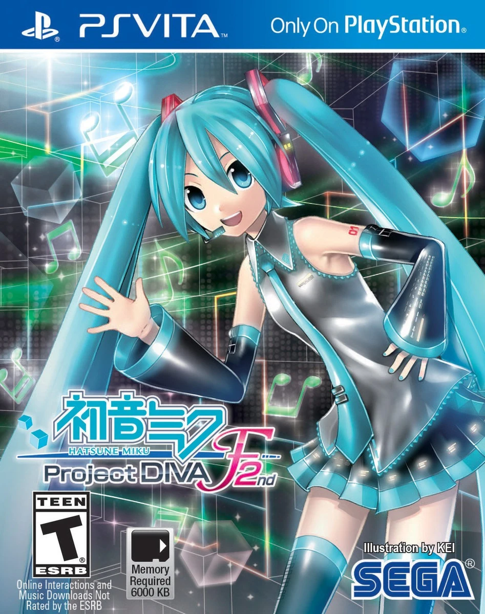 Hatsune Miku: Project DIVA F 2nd box art