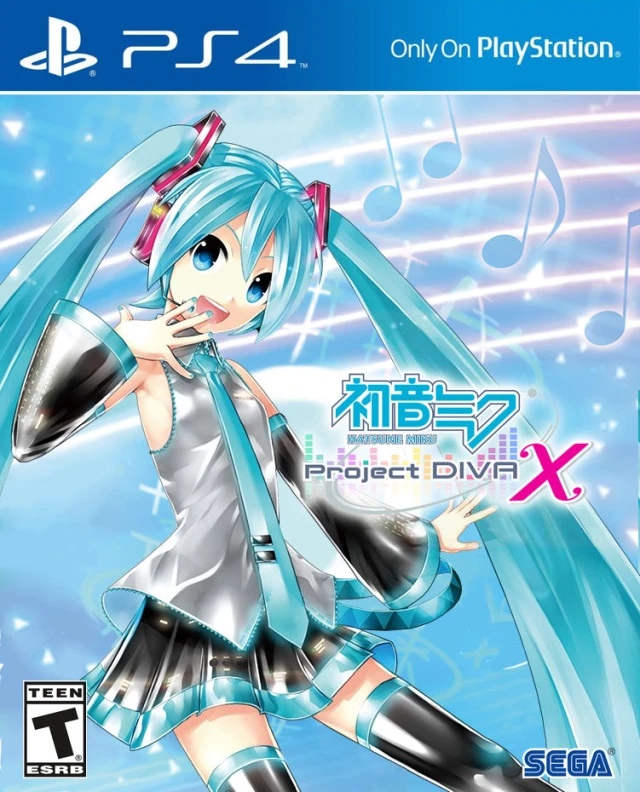 Hatsune Miku: Project Diva X box art