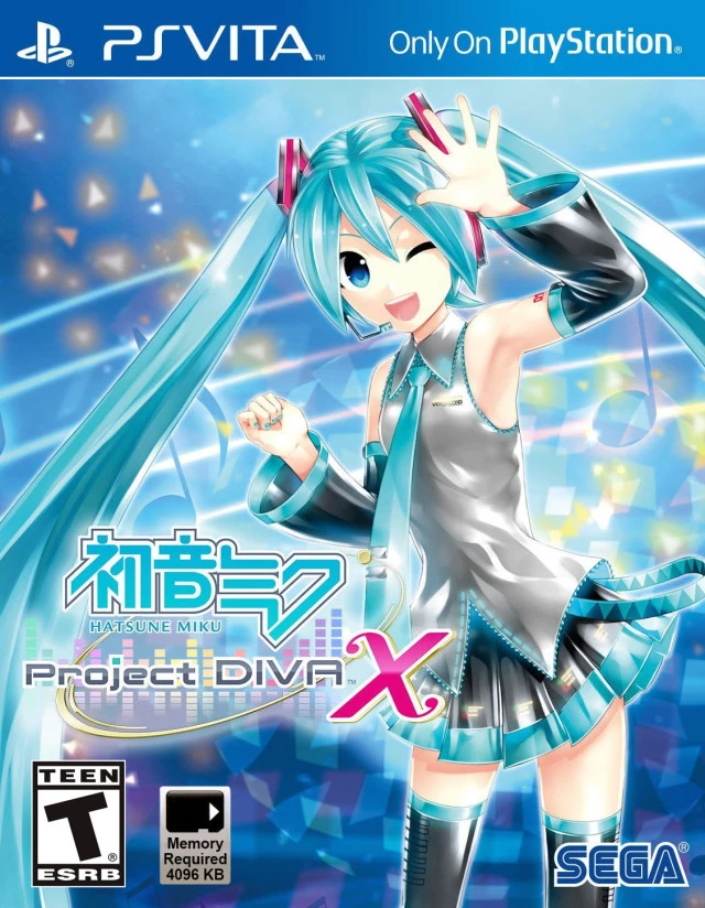 Hatsune Miku: Project Diva X box art