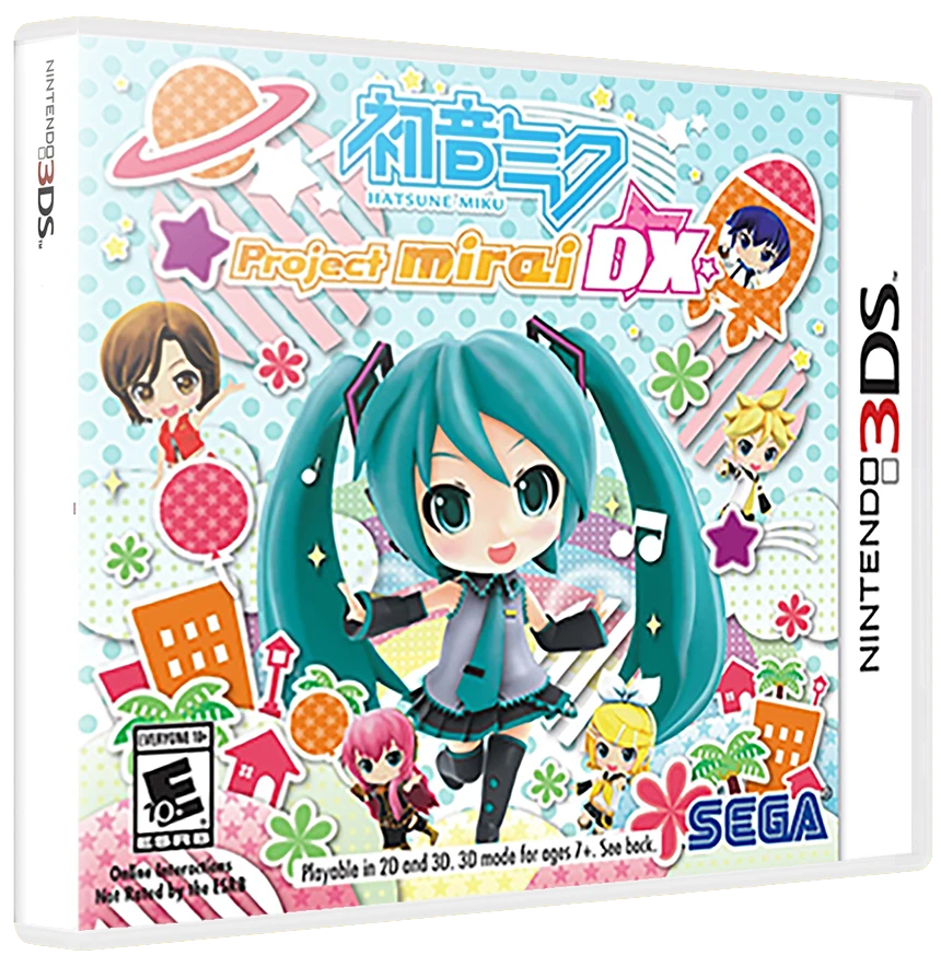 Hatsune Miku: Project Mirai DX box art