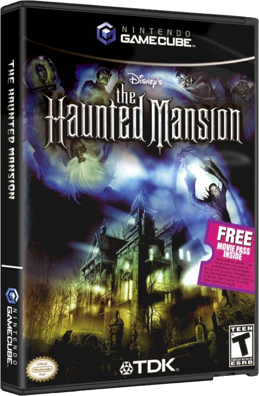 Haunted Mansion box art