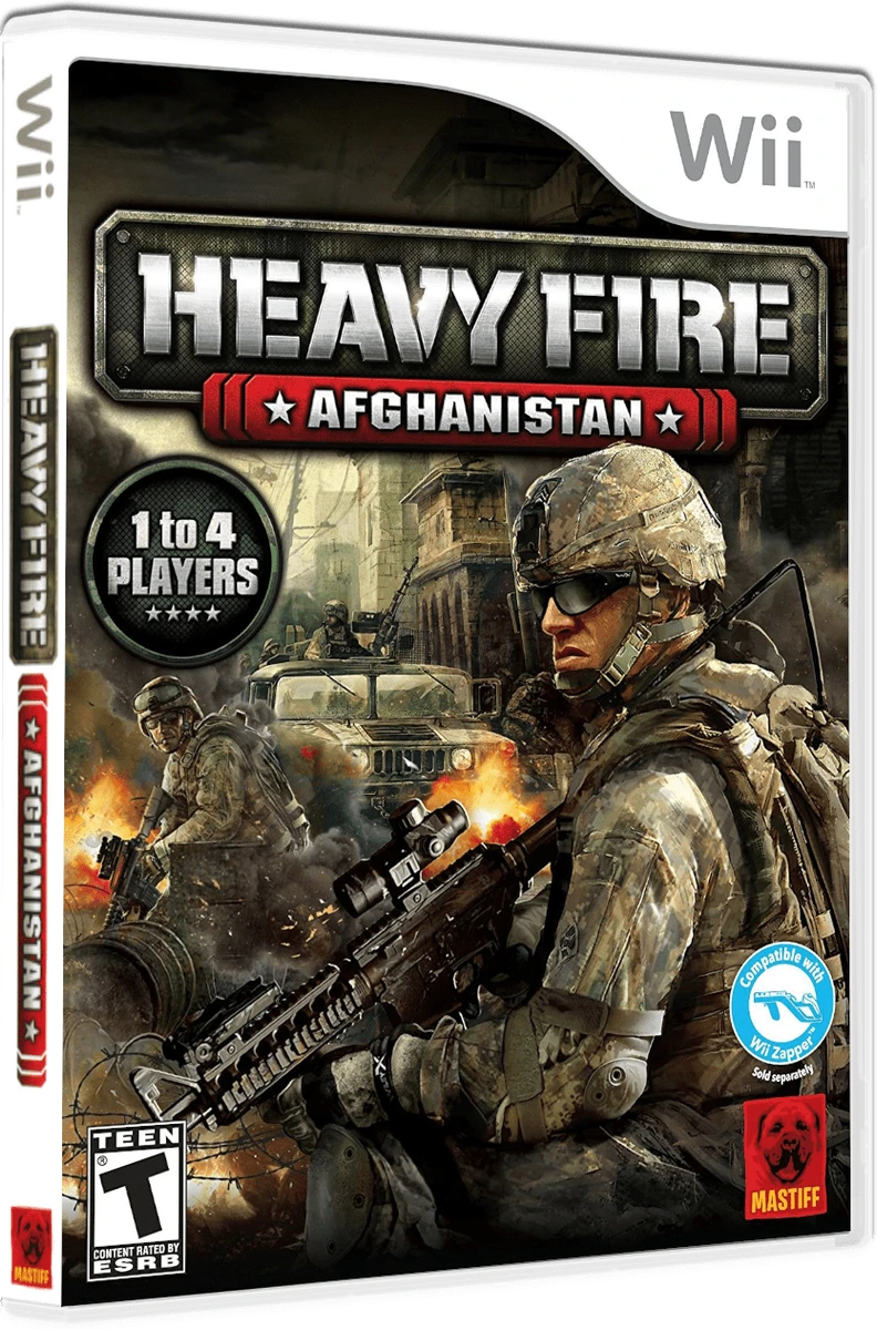 Heavy Fire: Afghanistan box art