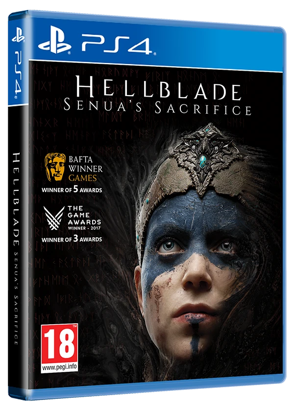 Hellblade Senua's Sacrifice box art