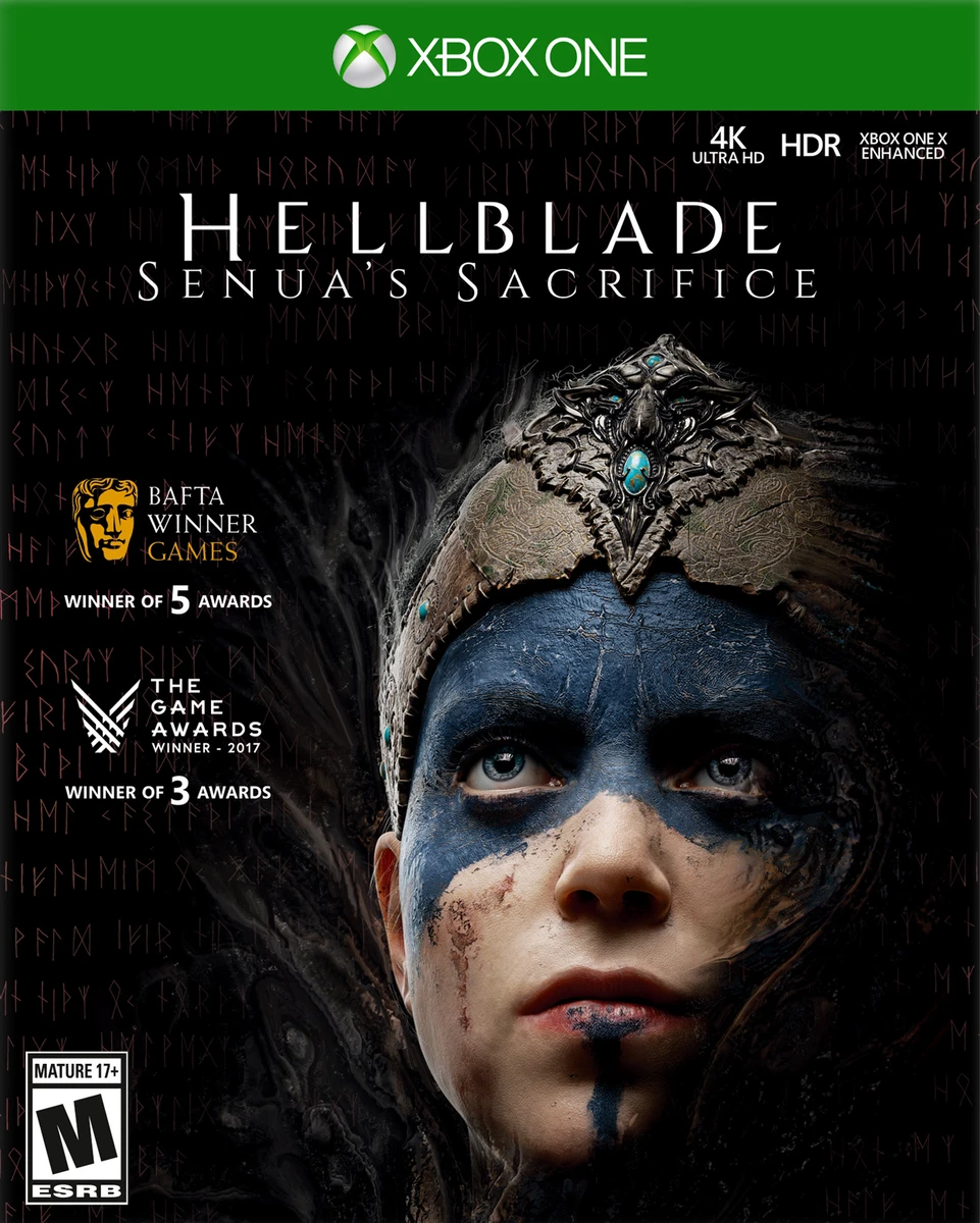 Hellblade Senua's Sacrifice box art