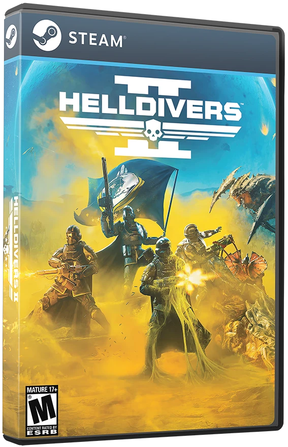 Helldivers II box art