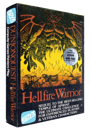 Hellfire Warrior box art