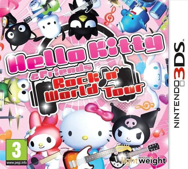 Hello Kitty & Friends: Rockin' World Tour box art