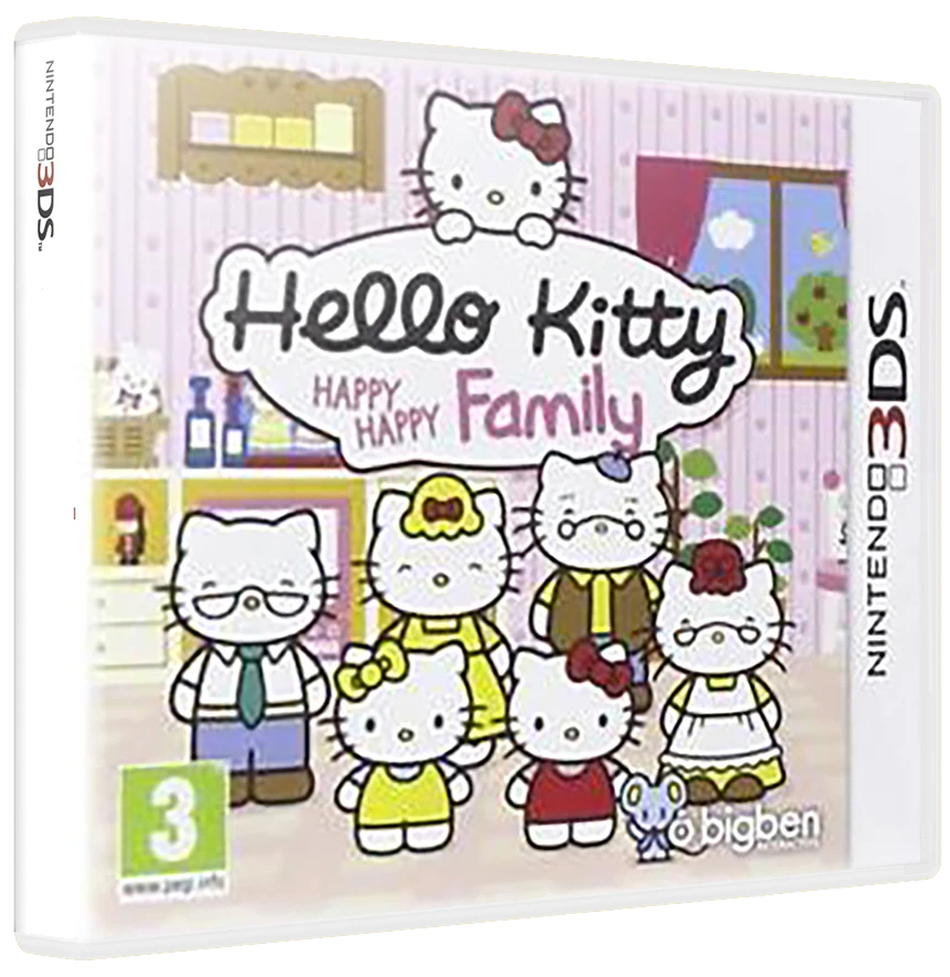 Hello Kitty Happy Happy Family box art