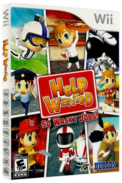 Help Wanted: 50 Wacky Jobs box art