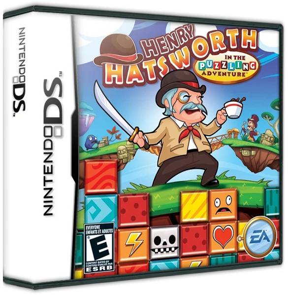 Henry Hatsworth in the Puzzling Adventure box art