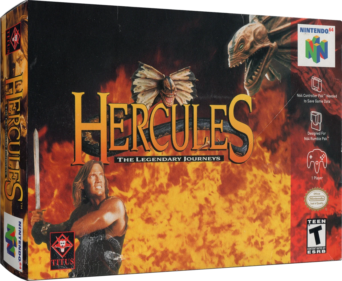 Hercules: The Legendary Journeys box art