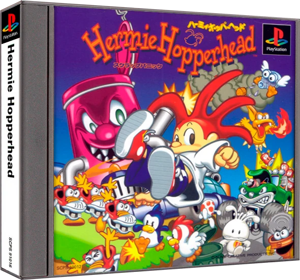 Hermie Hopperhead: Scrap Panic box art