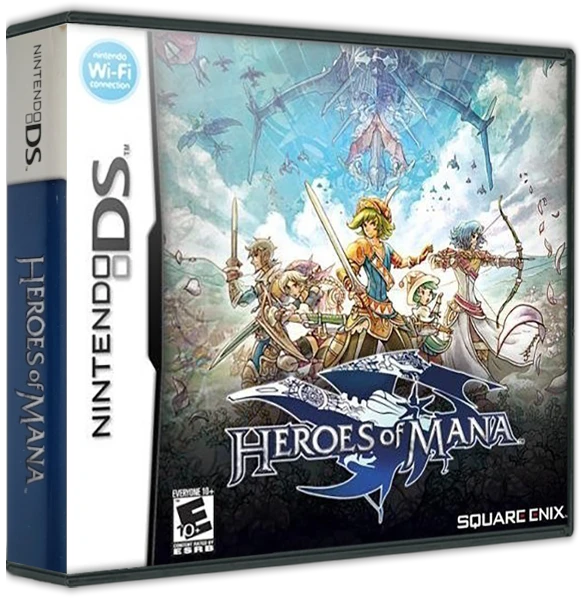 Heroes of Mana box art