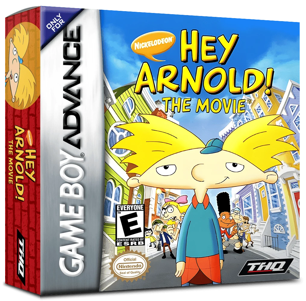 Hey Arnold: The Movie box art