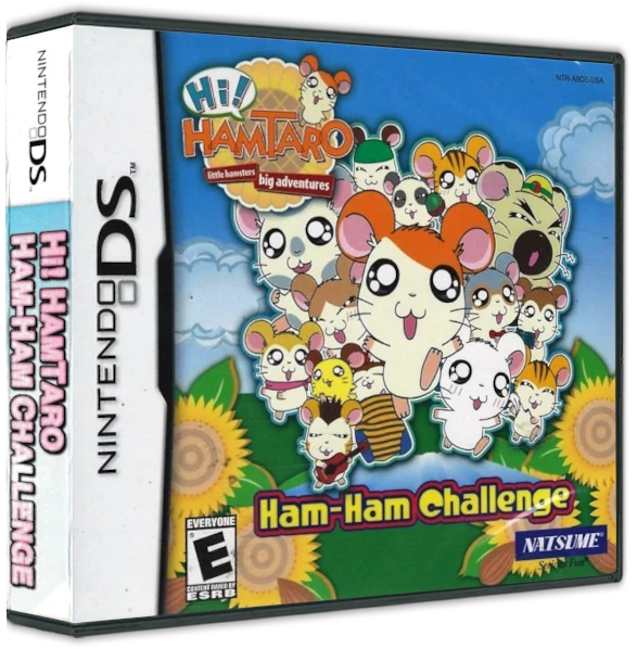 Hi! Hamtaro Ham-Ham Challenge box art