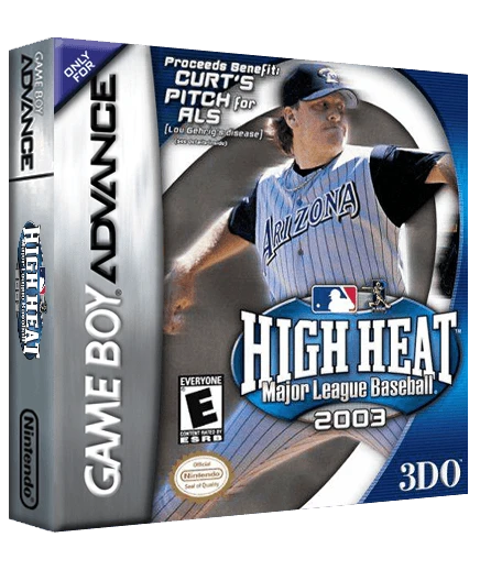 High Heat Major League Baseball 2003 box art