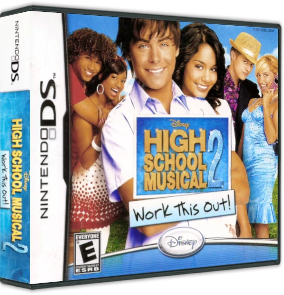 High School Musical 2 Work This Out box art
