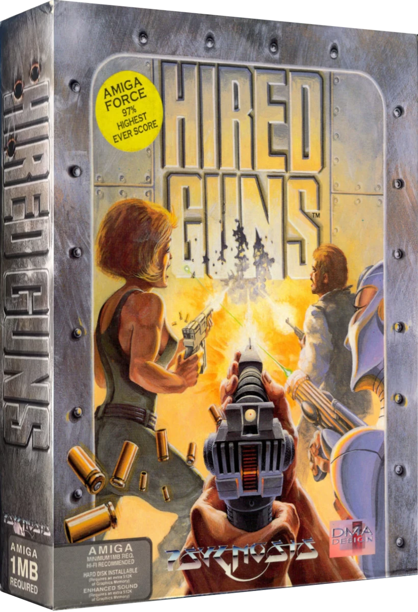 Hired Guns box art
