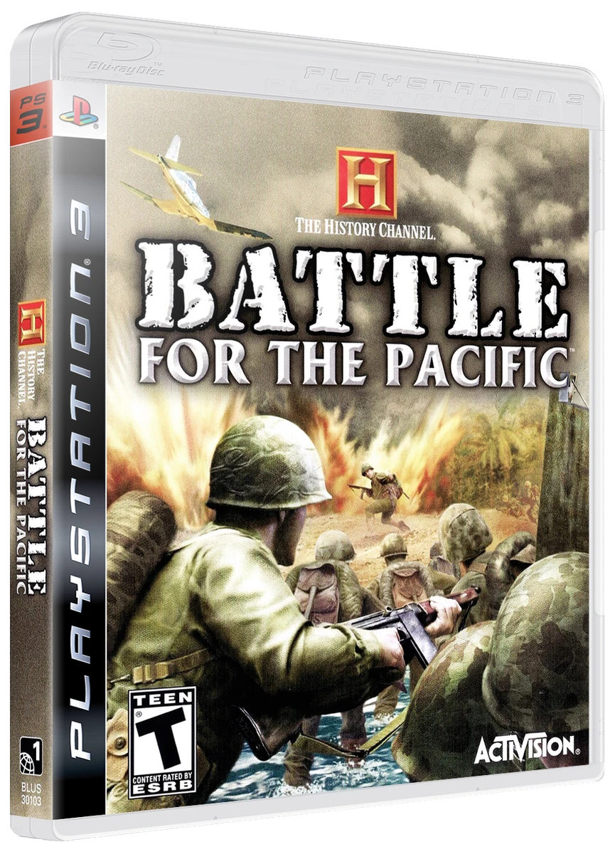 History Channel Battle For the Pacific box art
