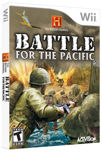 History Channel Battle For the Pacific box art