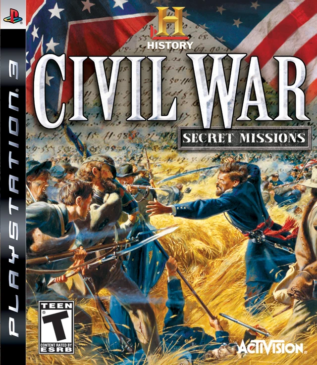 History Channel Civil War Secret Missions box art