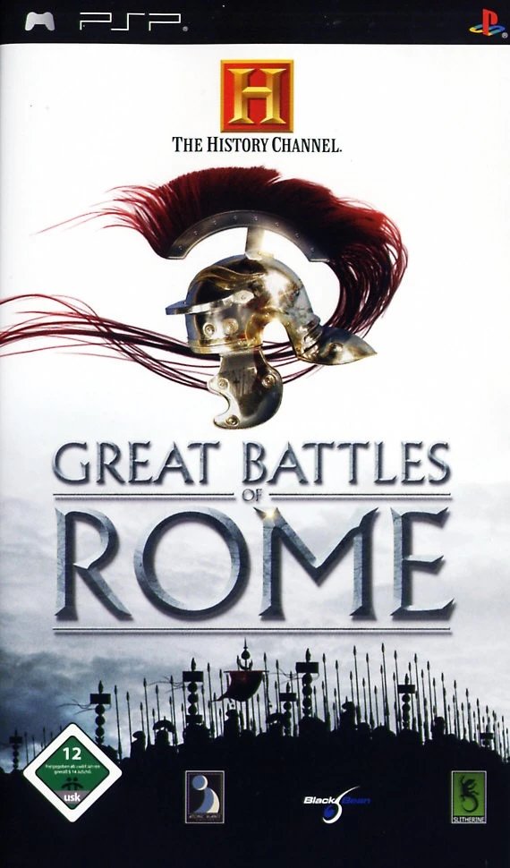History Channel Great Battles of Rome box art