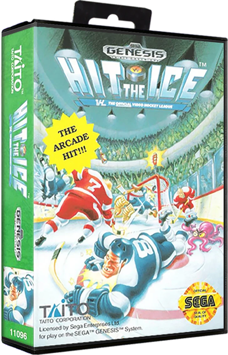 Hit the Ice box art