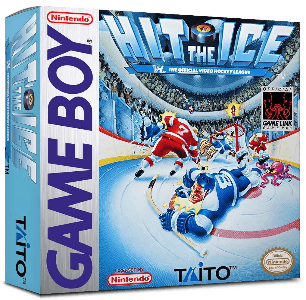 Hit the Ice box art