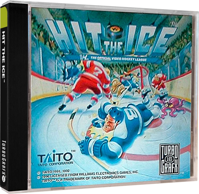 Hit the Ice box art