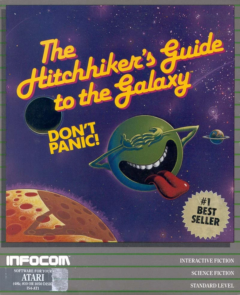 Hitchhiker's Guide to the Galaxy box art