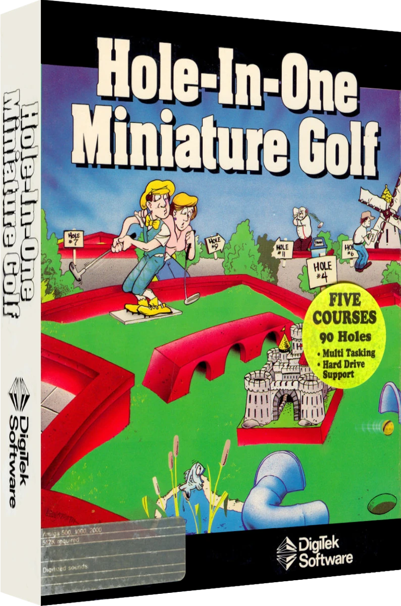 Hole-In-One Miniature Golf box art