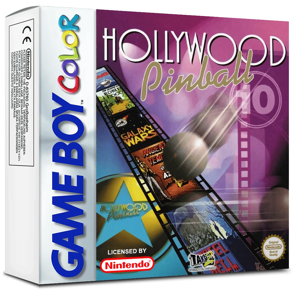 Hollywood Pinball box art