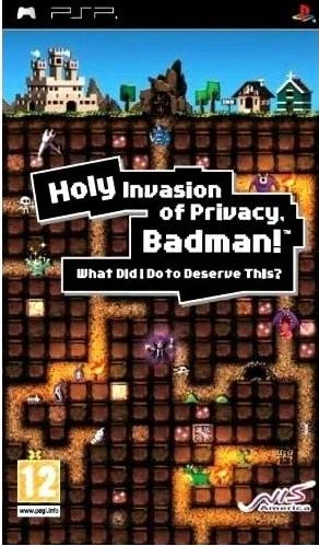 Holy Invasion Of Privacy, Badman box art