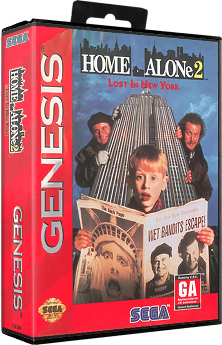Home Alone 2 Lost In New York box art