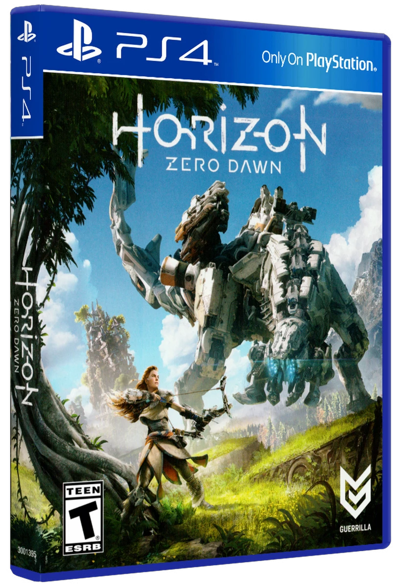 Horizon Zero Dawn box art