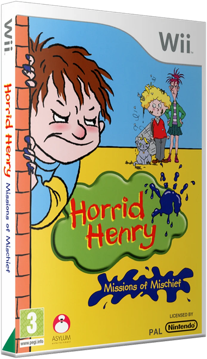 Horrid Henry Missions of Mischief box art