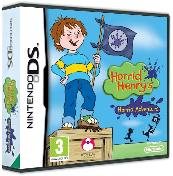 Horrid Henry's: Horrid Adventure box art