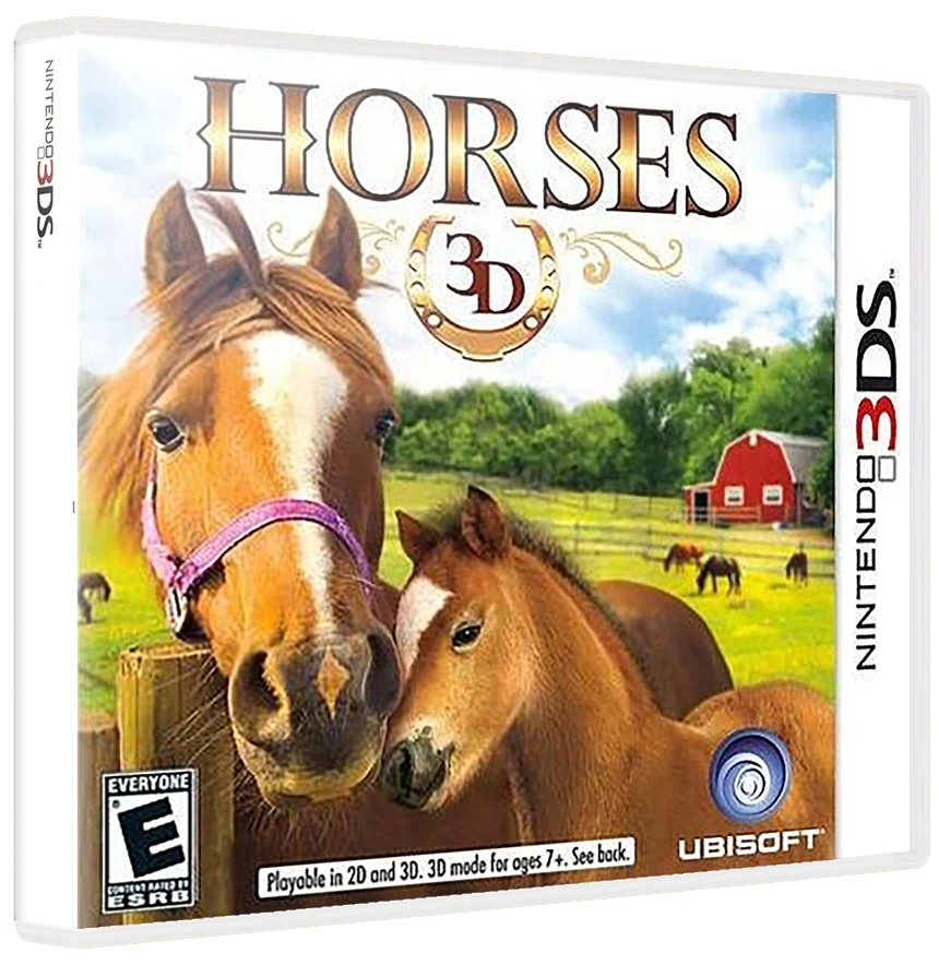 Horses 3D box art