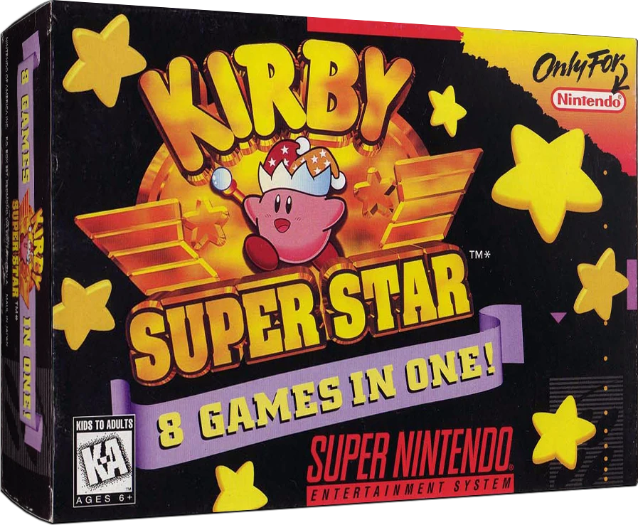 Hoshi no Kirby Super Deluxe box art