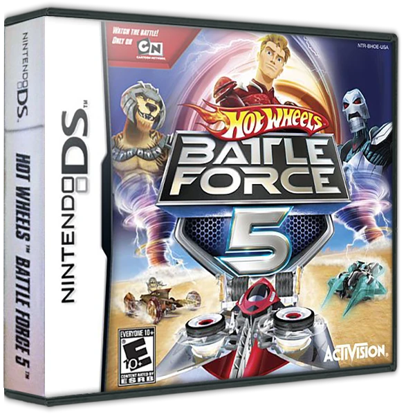 Hot Wheels: Battle Force 5 box art