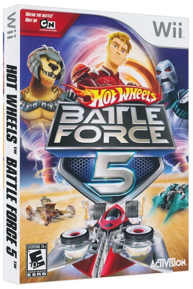 Hot Wheels: Battle Force 5 box art