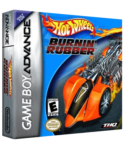 Hot Wheels: Burnin' Rubber box art