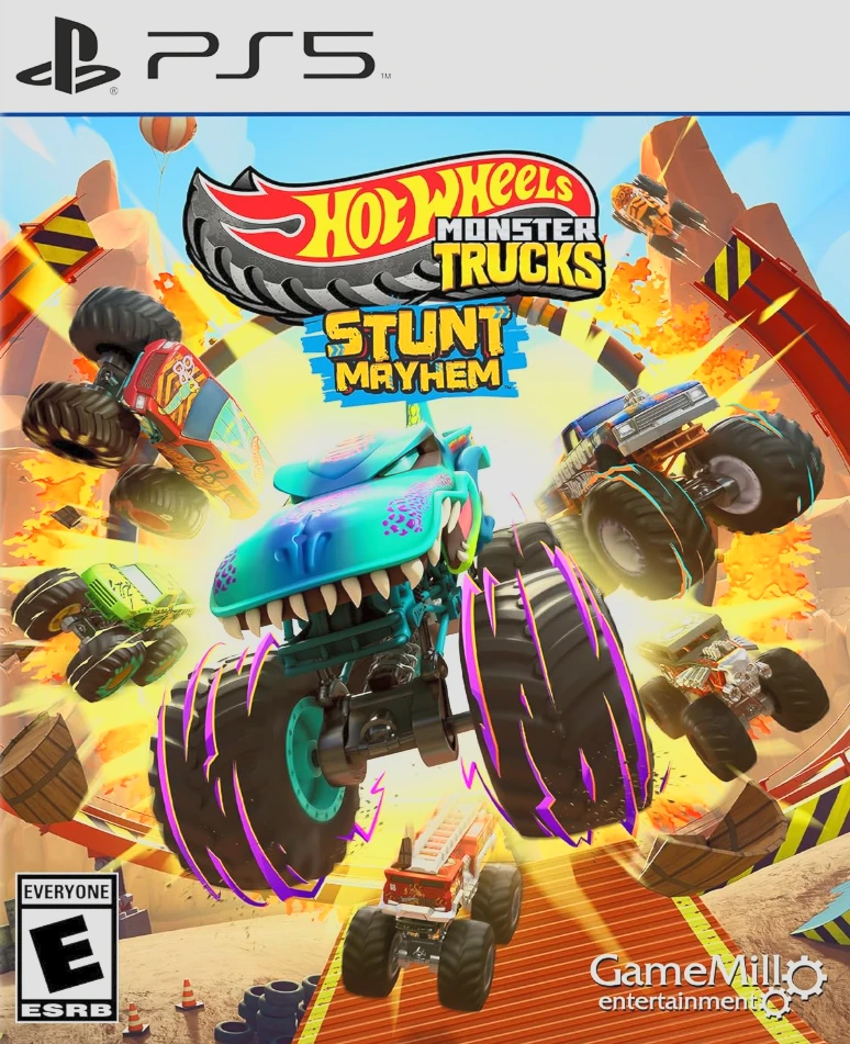 Hot Wheels Monster Trucks: Stunt Mayhem box art